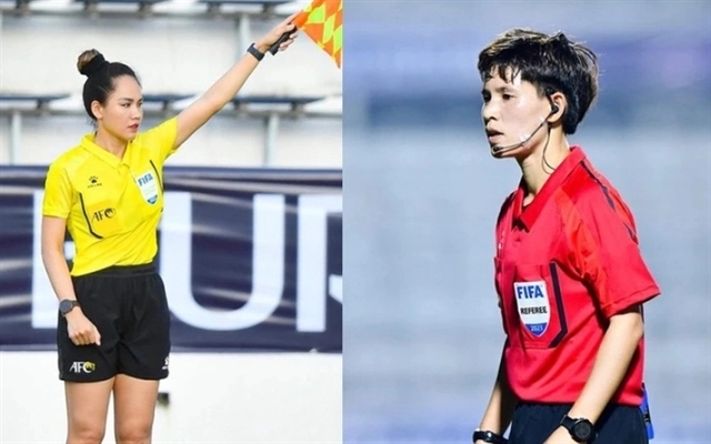 Vietnam's Le Thi Ly and Ha Thi Phuong selected as World Cup referees