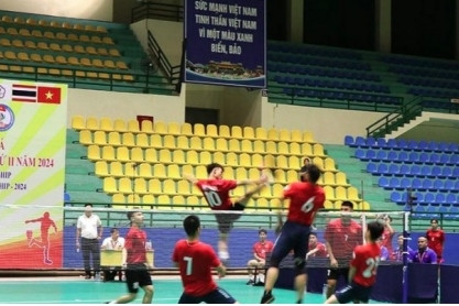 240 players attend Asian shuttlecock championship in central Vietnam