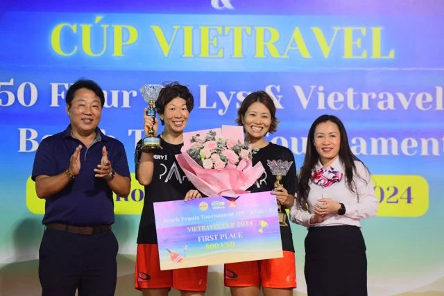 Eri, Erina prove power winning Vietnam’s first two beach tennis cups