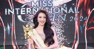 VN representative earns second runner-up at Miss International Queen 2024