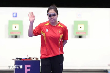 Trinh Thu Vinh punches ticket to 25m pistol women's final