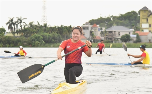 Canoeist Huong aiming for best performance at Olympics