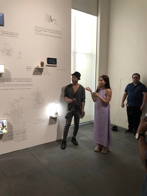 Art exhibition seeds the future
