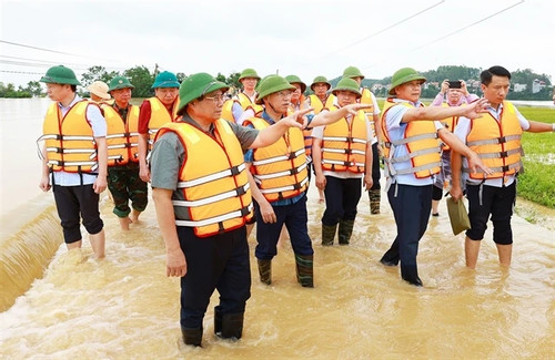 PM calls for swift action in flood-hit Bac Giang province