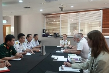 Vietnam navy actively participates in Exercise Kakadu activities in Australia