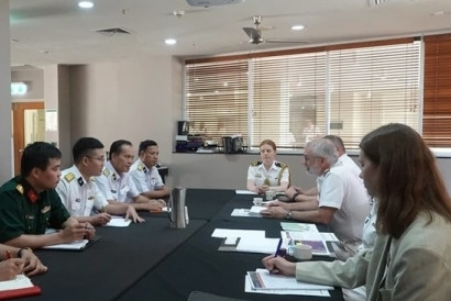 Vietnam navy actively participates in Exercise Kakadu activities in Australia