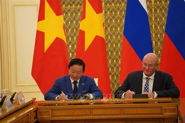 VN, Russia look to step up economic-trade, scientific-technological cooperation