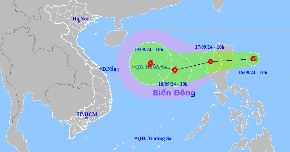 East Sea faces typhoon threat as tropical depression strengthens