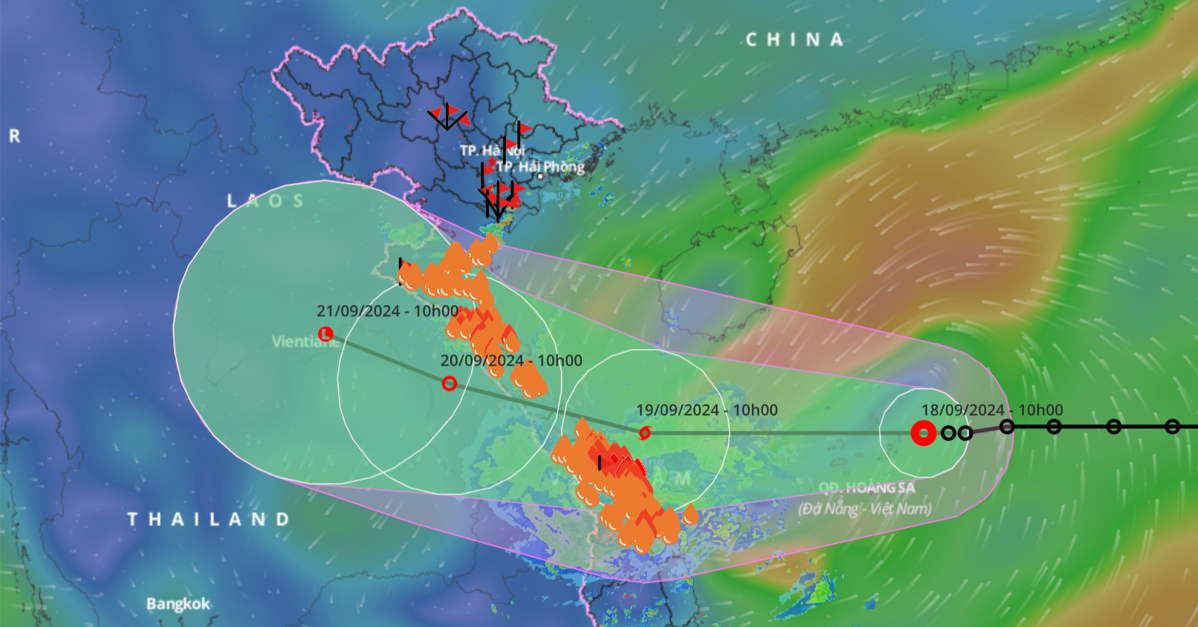 Vietnam prepares for tropical depression expected to bring over 500mm ...