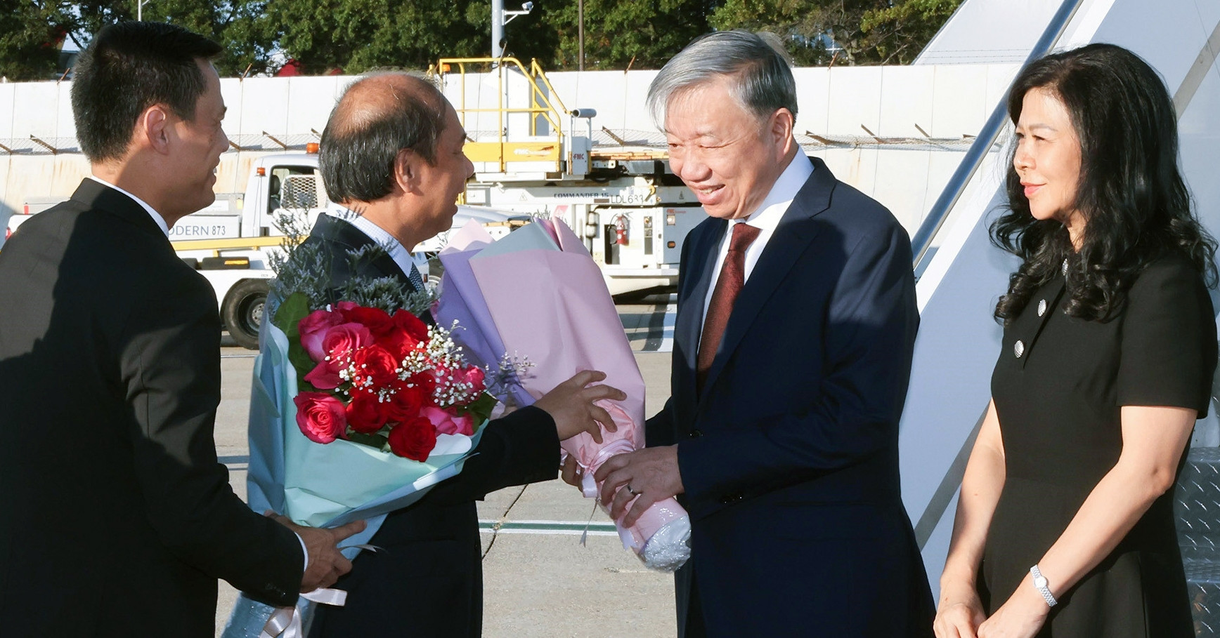 General Secretary and President To Lam arrives in New York for UN conferences