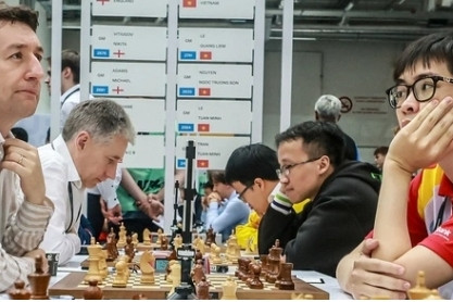 Vietnam hold England to draw at Chess Olympiad 2024