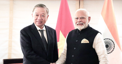 Party Chief, President To Lam meets PM Modi in New York