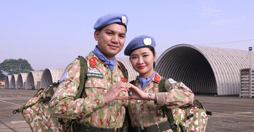 Vietnamese couple embarks on peacekeeping mission together