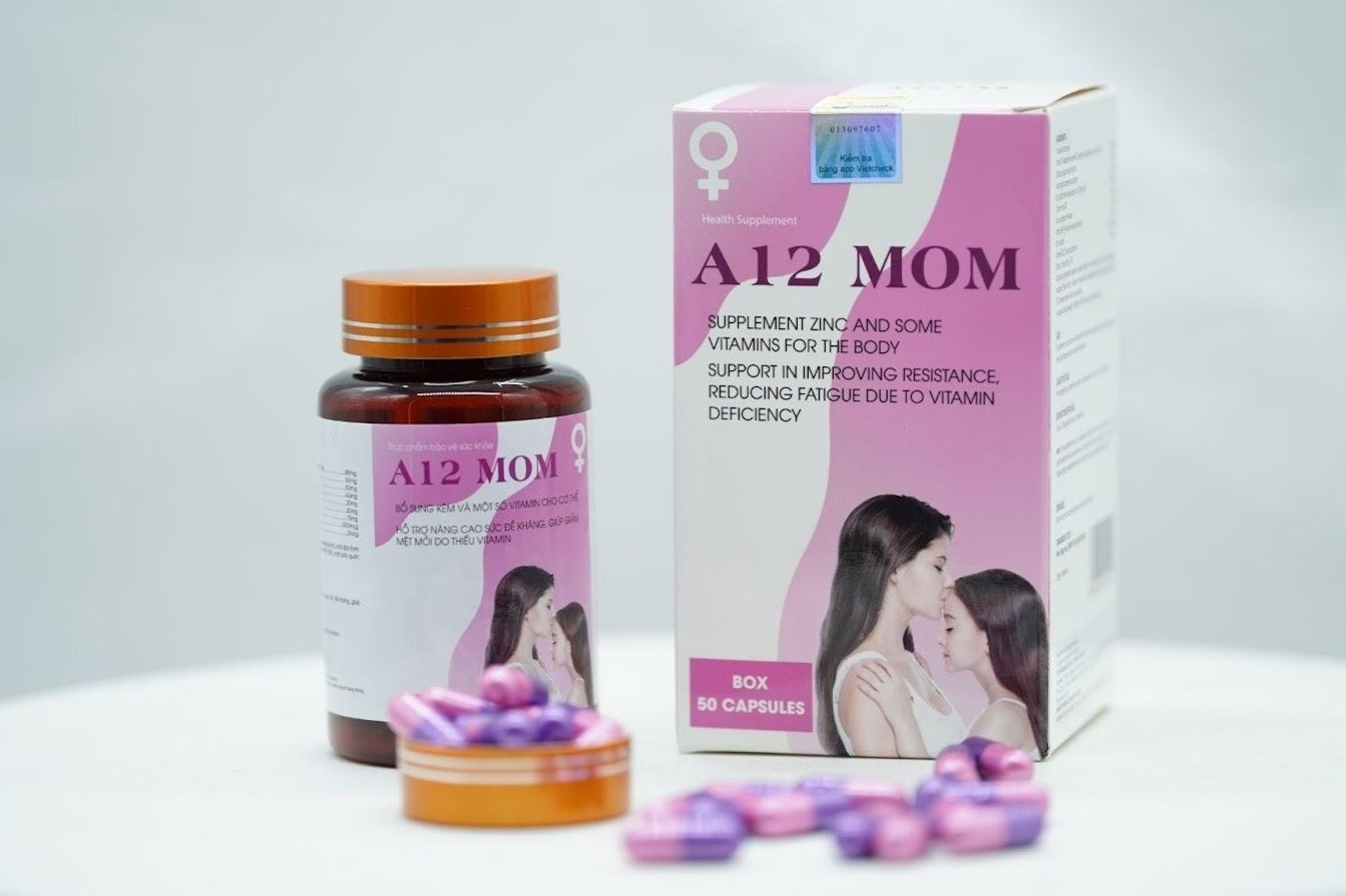 A12 MOM: Essential nutritional support for a healthier pregnancy journey