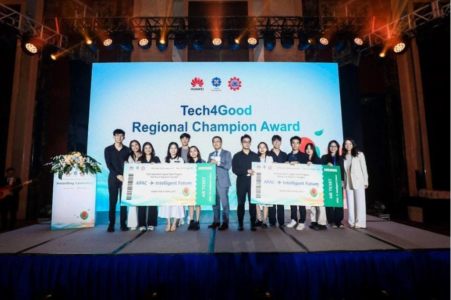 Vietnam wins first prize at Asia Pacific Seeds for Future Tech4Good Competition