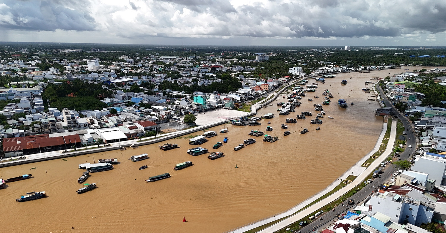 Can Tho's $9.2 billion project aims to save Mekong Delta's fastest-sinking city