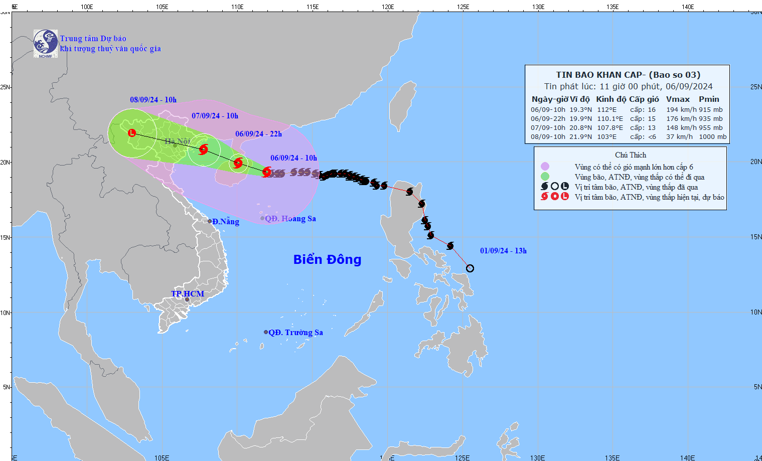 Quang Ninh faces threat as storm nears with destructive winds