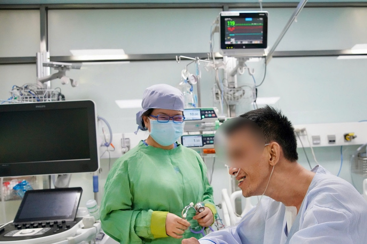 Heart transplant patient grateful for donor, now anxious to return home