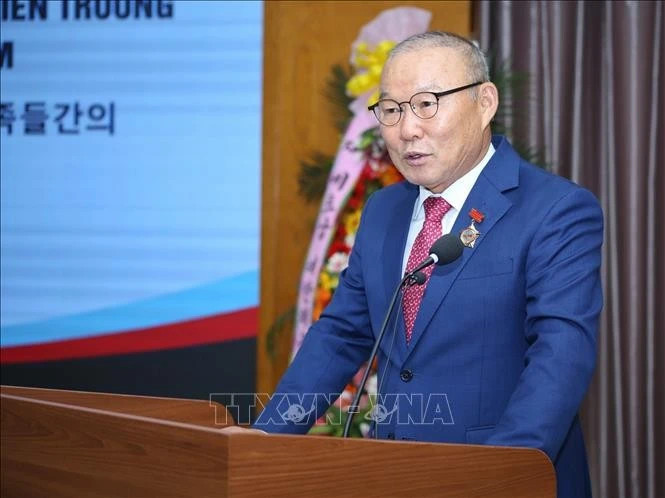 Former coach Park Hang-seo continues mission to strengthen Vietnam-RoK ties