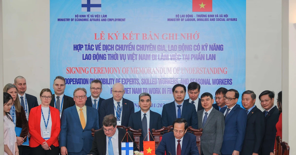 Vietnam, Finland seal MoU on labour migration cooperation