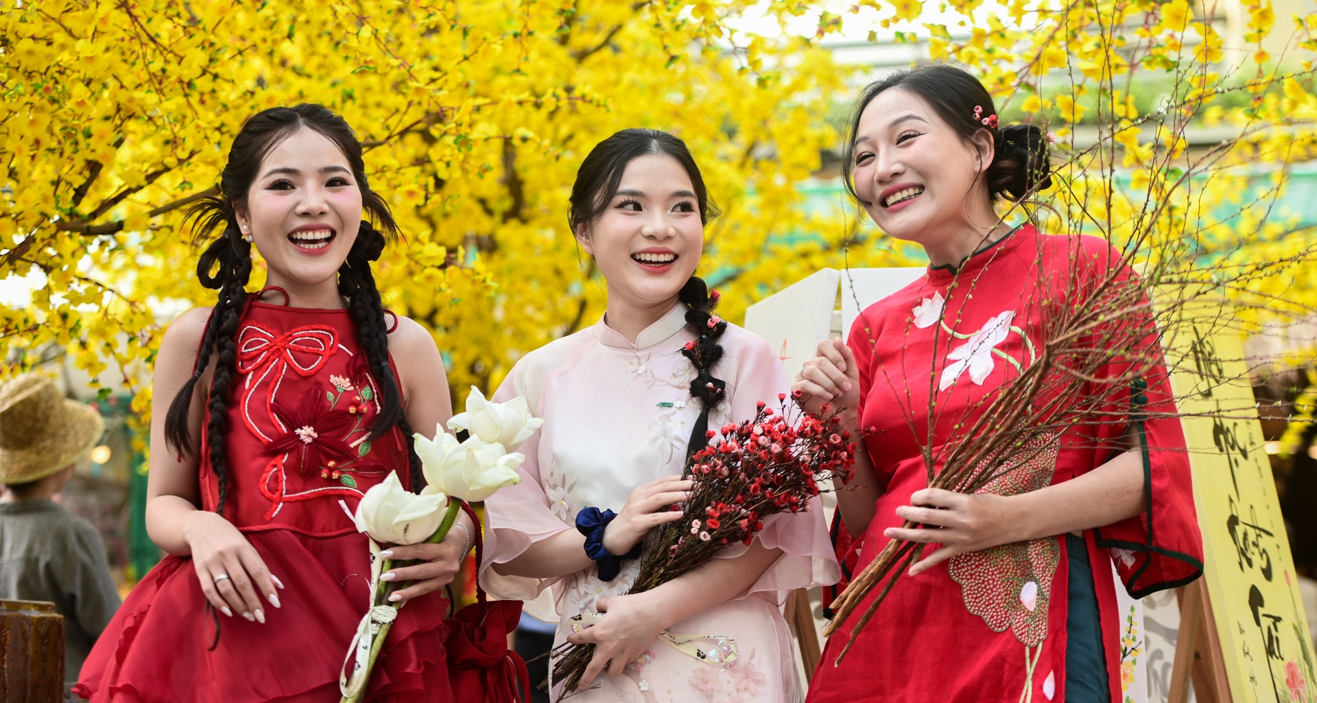 Golden apricot garden and stilt house highlight Tet Festival in Ho Chi Minh City