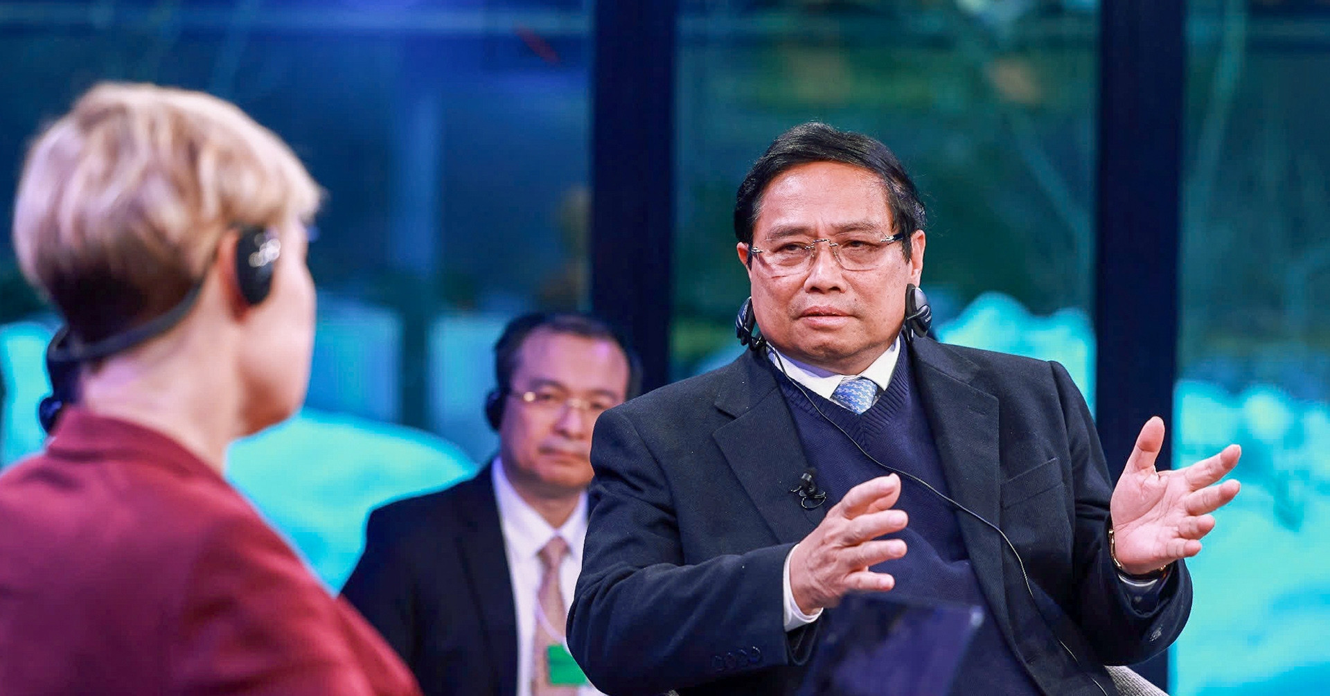 Prime Minister Pham Minh Chinh captivates Davos audience with bold commitments