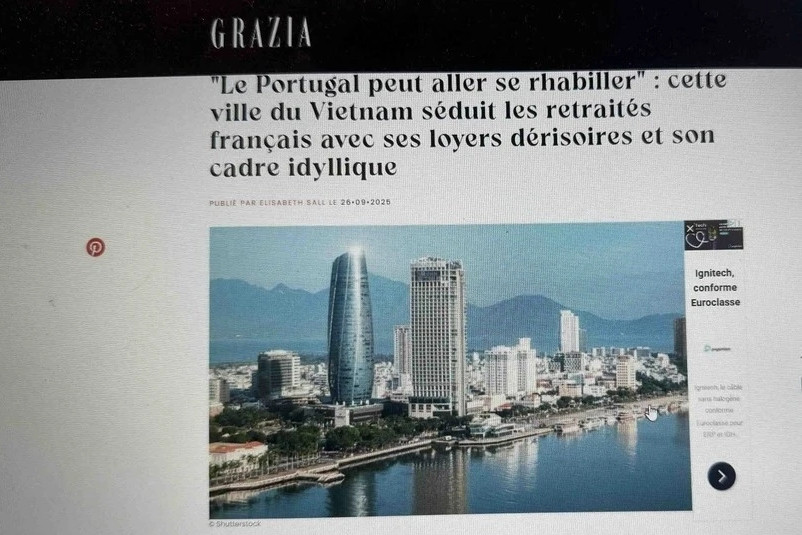 Da Nang – Increasingly attractive destination for French retirees: magazine