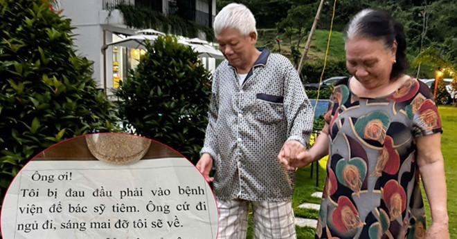 Vietnamese grandmother’s hospital note to husband melts hearts online