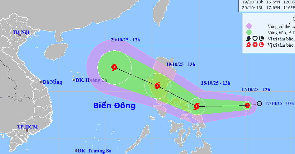 Storm No. 12 may hit East Sea as cold air moves into northern Vietnam