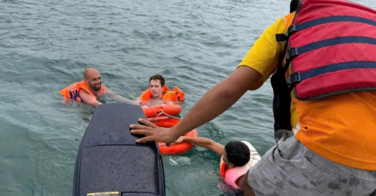 Waterway police rescue drowning Moldovan tourist in Nha Trang