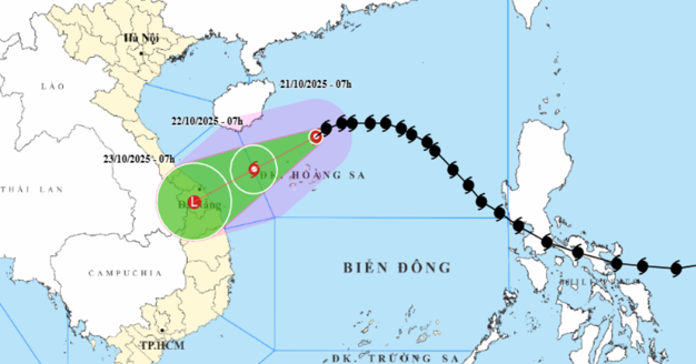 Storm Fengshen to dump up to 900mm of rain on central Vietnam