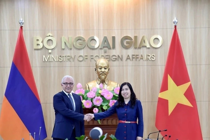 Vietnam, Armenia hold political consultation in Hanoi