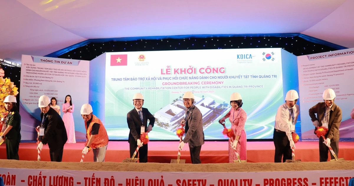 KOICA funds social protection, rehabilitation centre for PWD in Quang Tri