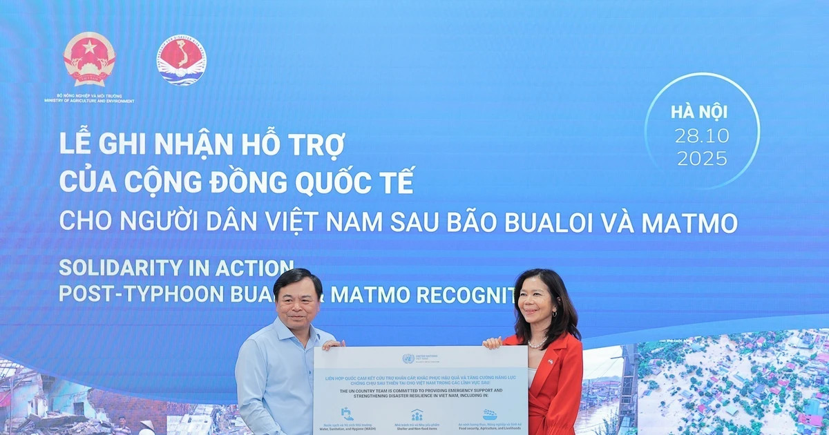 Vietnam recognises global support in post-typhoon recovery