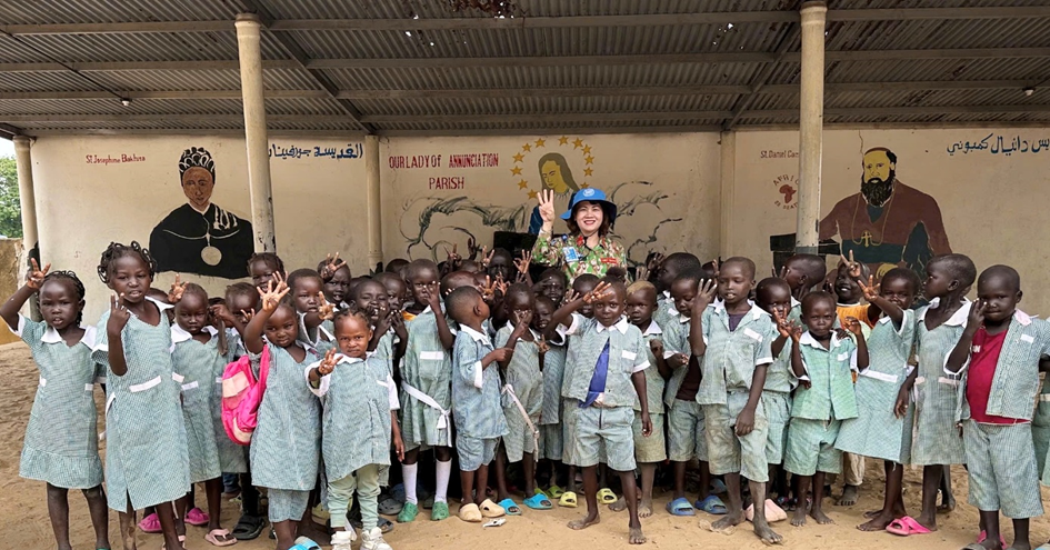 Vietnamese peacekeepers plant seeds of trust in Abyei