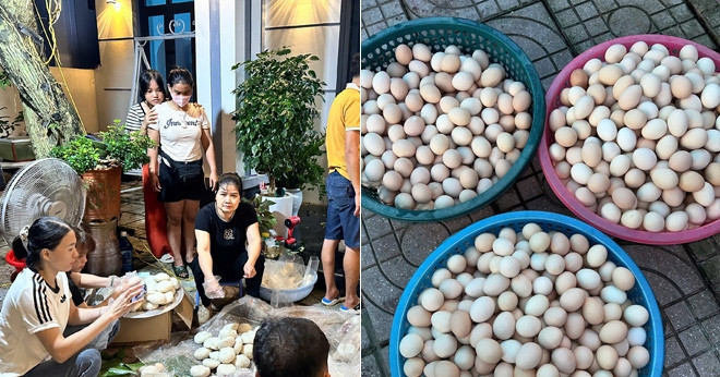 Cooking and driving through the night to rescue flooded Thai Nguyen