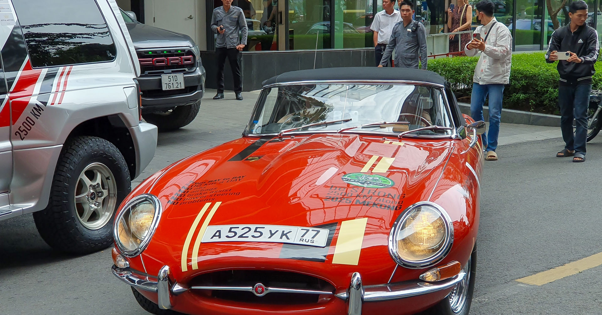 Classic rally cars roll into Ho Chi Minh City, begin Southeast Asian tour