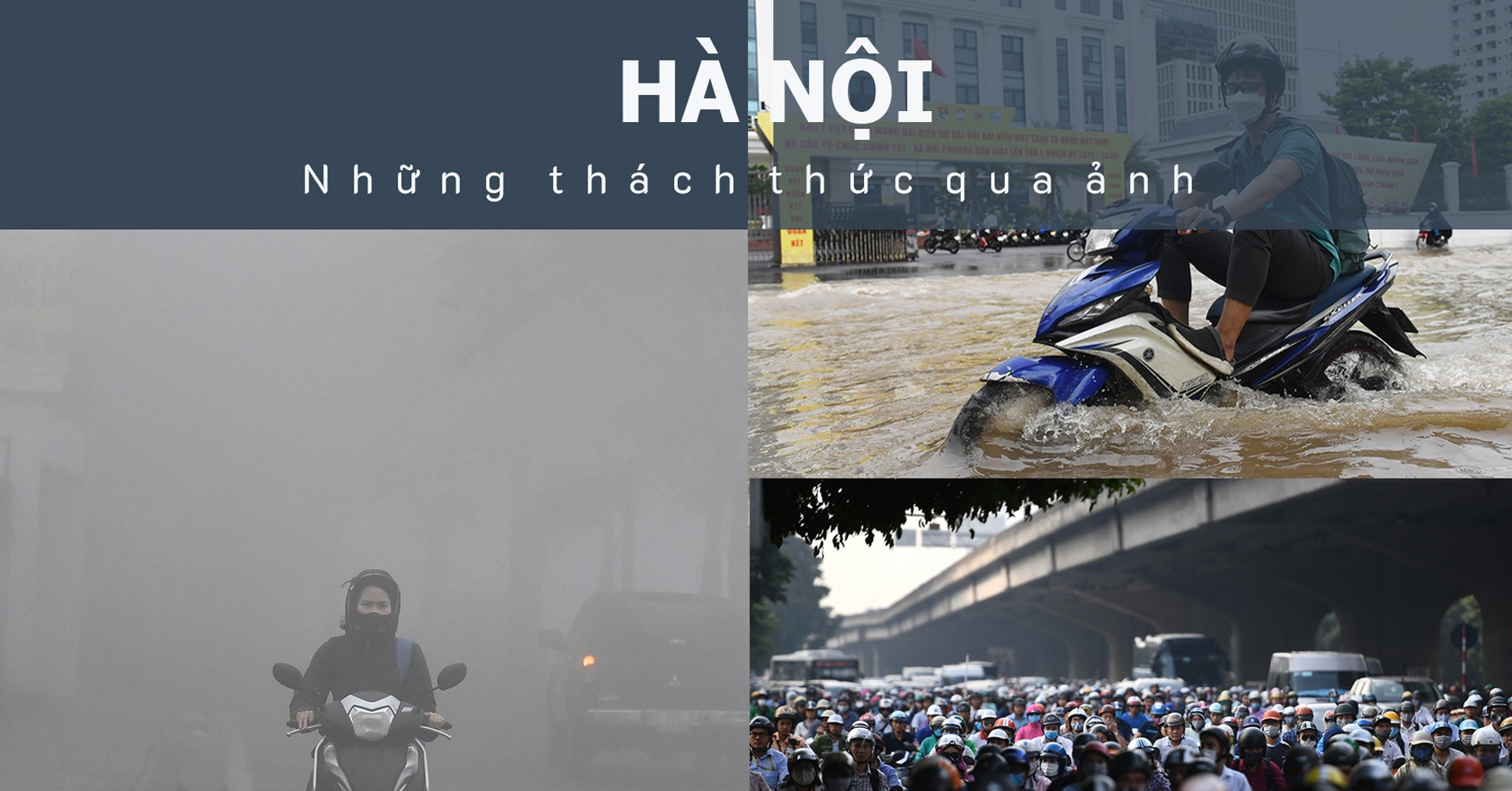 Photos reveal the stubborn urban crises haunting Hanoi