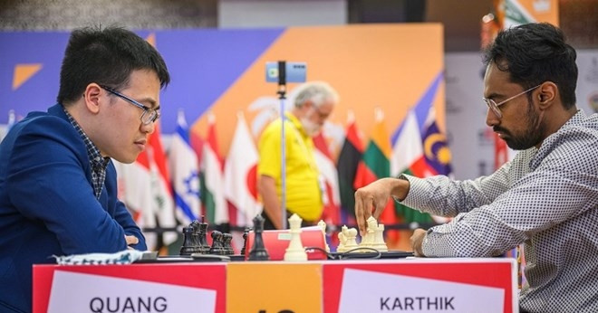Vietnamese grandmaster enters World Cup round 5 for the first time