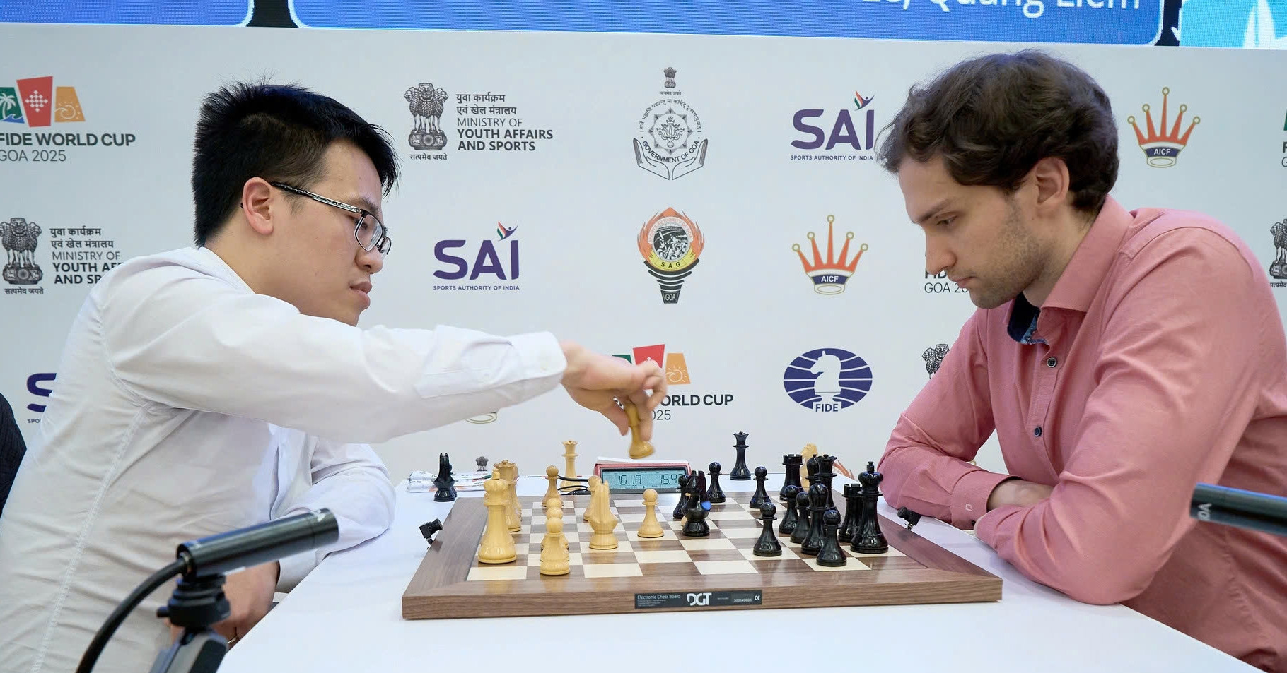 Le Quang Liem exits 2025 Chess World Cup after dramatic tie-break loss