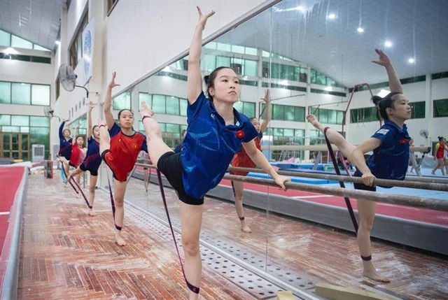 Vietnamese gymnastics team targets gold medals at SEA Games 33