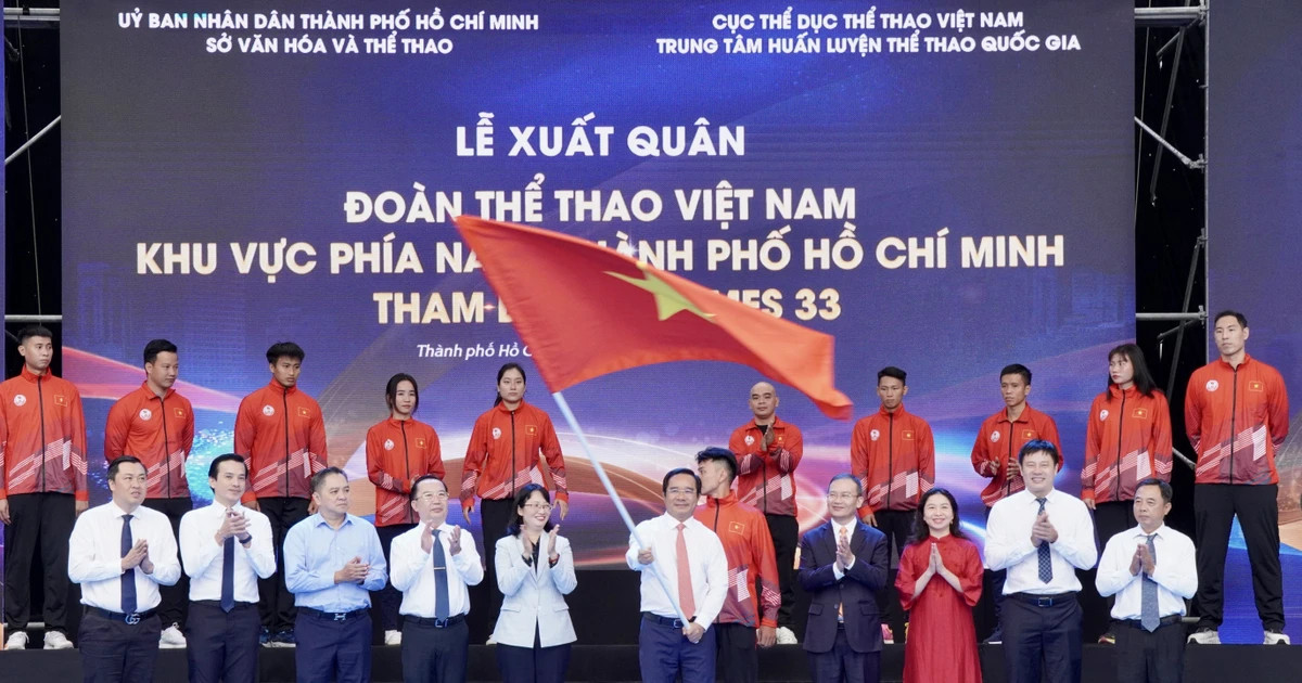 Send-off ceremony held for sports delegation to SEA Games 33