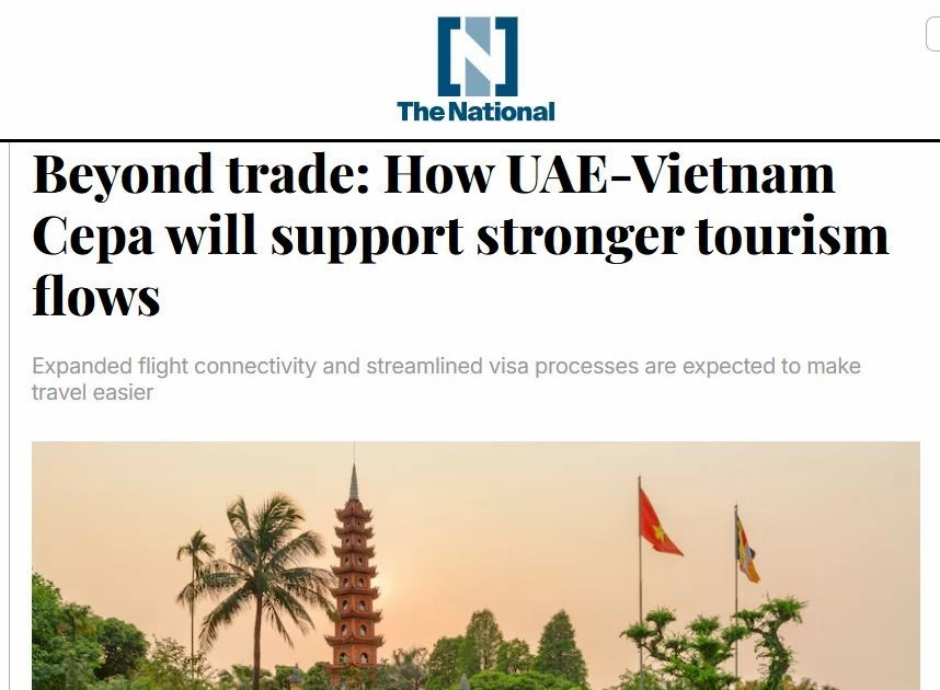 VN, UAE expand flight connectivity, streamline visa processes to boost tourism