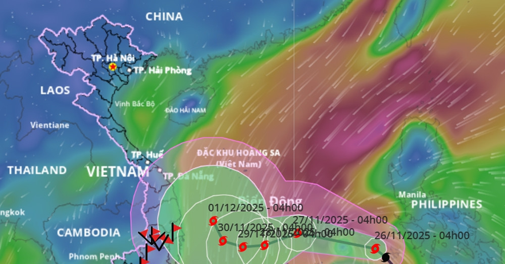 Typhoon Koto may change course, sparing central Vietnam from landfall