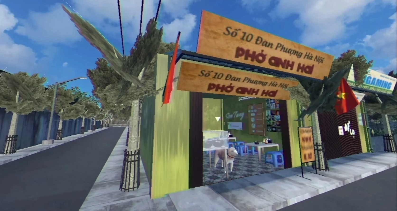 Internet goes wild for virtual pho shop that doesn't exist