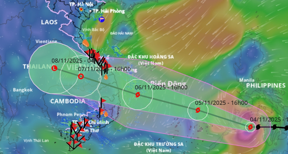Typhoon Kalmaegi forecast to rival Damrey and Molave in strength