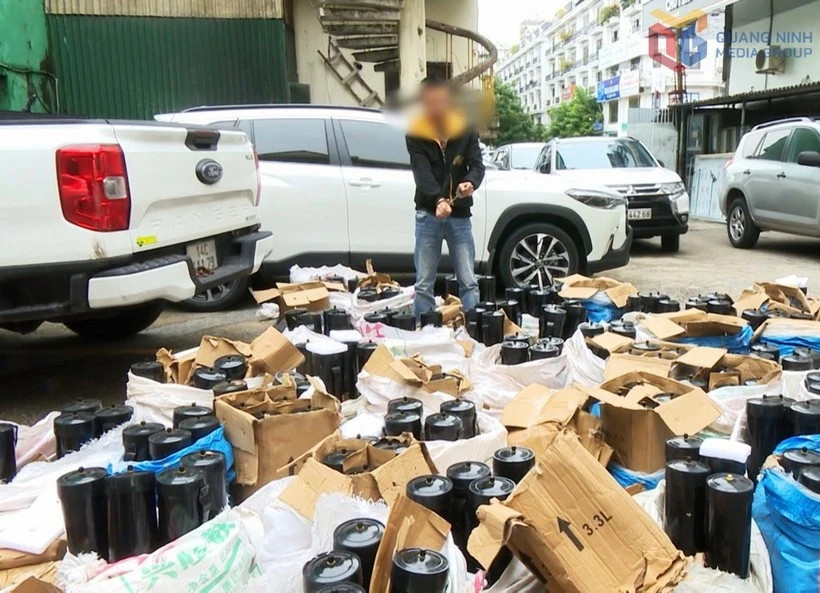 Large-scale laughing gas trafficking ring dismantled in Quang Ninh