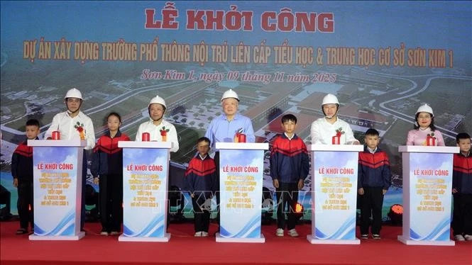 Deputy PMs join groundbreaking ceremonies for boarding schools