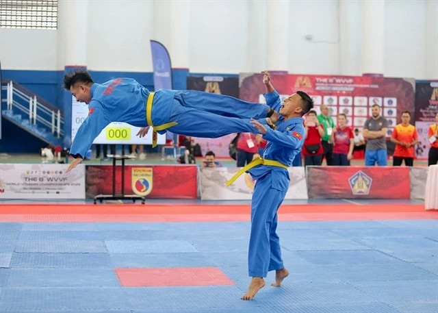 Vietnam leads medal tally at World Vovinam Championship in Bali