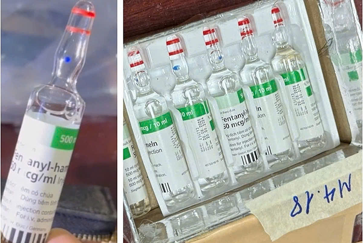 Police raid in Hanoi leads to seizure of fentanyl and military weapons